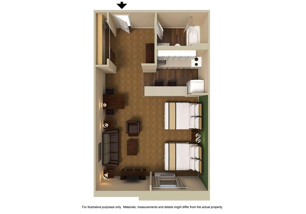 Extended Stay America Suites - Arlington - Six Flags Ruang foto